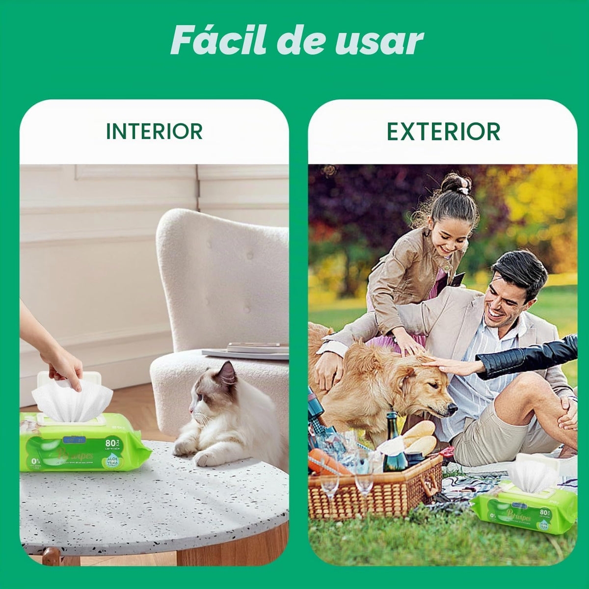 Para usar en casa y fuera