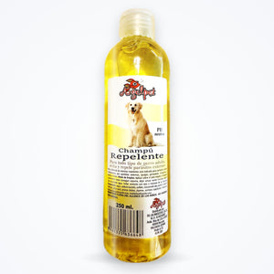 Champú antiparasitario repelente para perros 250 ml
