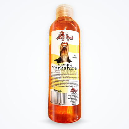 Champú para Yorkshire y perros de pelo largo, bote de 250 ml