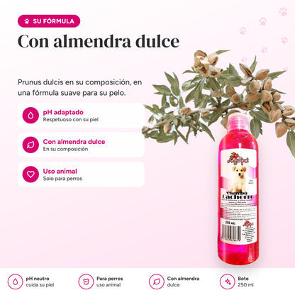 Fórmula del champú para cachorros y piel sensible