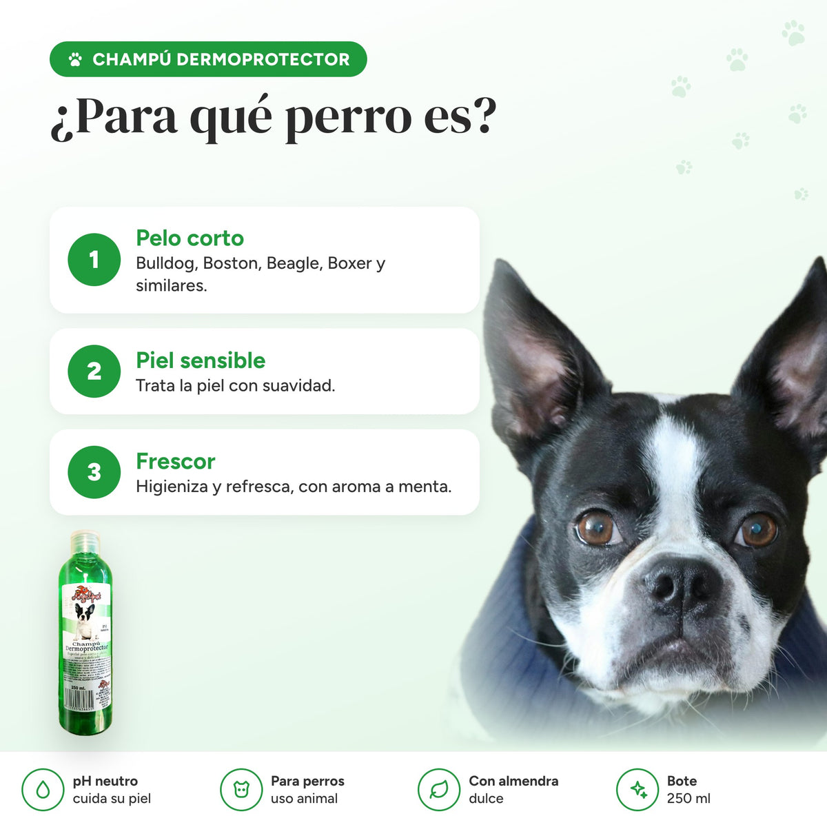 Para qué perro es el champú dermoprotector para perros de piel sensible