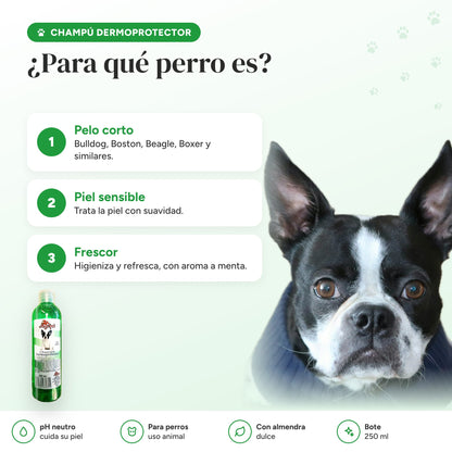 Para qué perro es el champú dermoprotector para perros de piel sensible