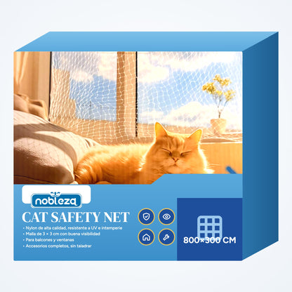 Red de protección para gatos Nobleza 8 × 3 m